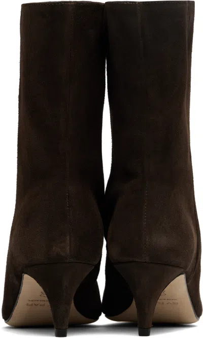 By Far Lysander Ristretto Pointed Boots In Black