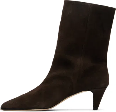 By Far Lysander Ristretto Pointed Boots In Black