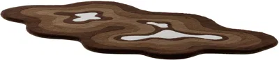 Mush Studios Brown Bur Rug In Brown