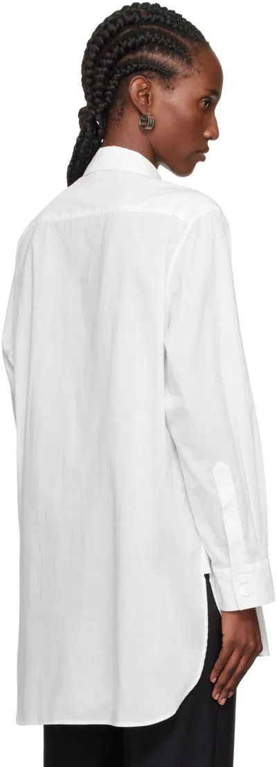 Y's Shirt Untrimmed Frill In Gray