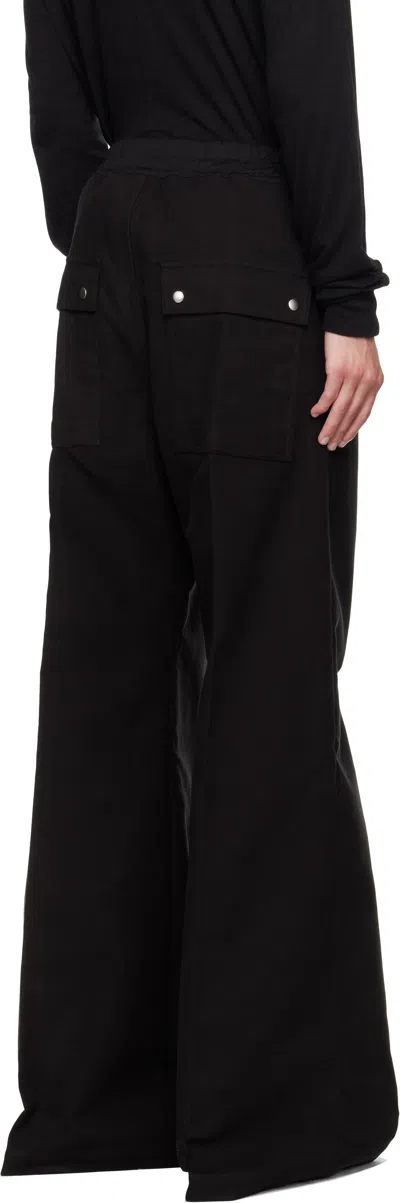 Rick Owens Men Wide Bela Pants In Black