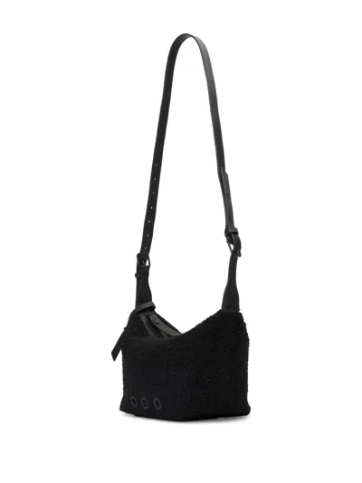Osklen Eyelet Detailing Shoulder Bag In Black