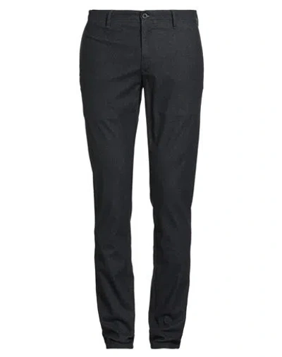 Incotex Slacks By Slowear Man Pants Midnight Blue Size 42 Cotton, Polyester, Viscose, Elastane In Black