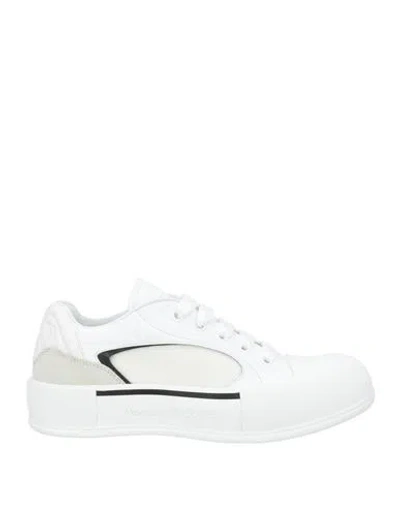 Mcq By Alexander Mcqueen Mcq Alexander Mcqueen Man Sneakers White Size 9 Leather In White