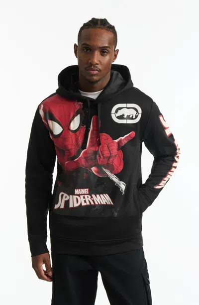 Ecko Unltd Spidey Sensory Super Hoodie In Black