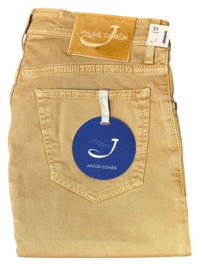 Jacob Cohen Style 625 Classic Pocket Cotton Pants In Gold