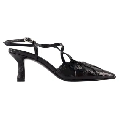 Carel Paris Neri Sandals - Carel - Leather - Black In Black