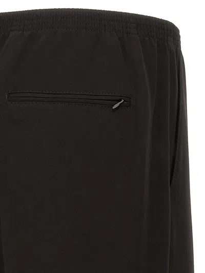 Cellar Door Ezio Elastic-waistband Trousers In Black