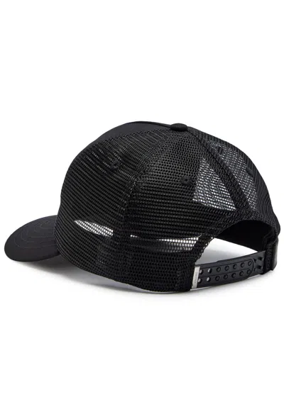 Amiri Black Baseball Cap With Maxi Logo On The Front In Cotton Man In Black