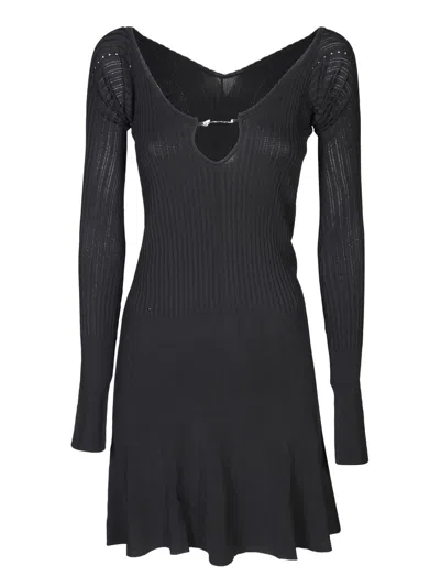 Jacquemus La Mini Robe Pralu Mini Dress Women In Black