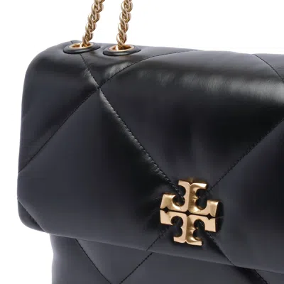 Tory Burch Shoulder Convertible Kira Shoulder Bag With Diamante Trapuntatura In Black