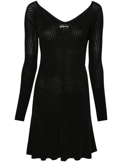 Jacquemus La Mini Robe Pralu Mini Dress Women In Black