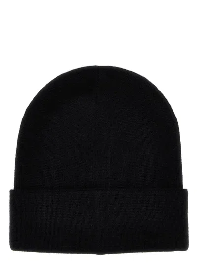 Alexander Mcqueen Logo Embroidered Beanie In Black