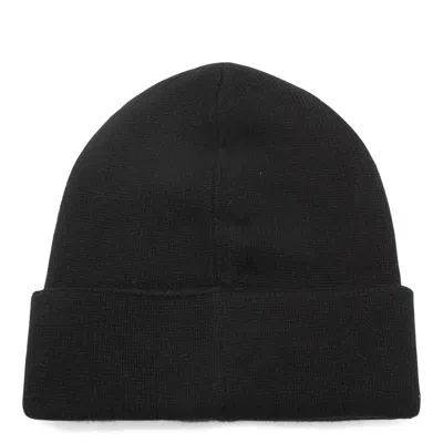 Alexander Mcqueen Logo Embroidered Beanie In Black