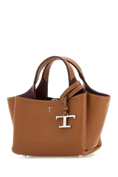 Tod's Brown Leather Bag In Brown