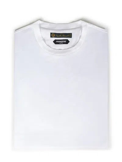 Franzese Collection Franzese Napoli Alain Delon Model T-shirt In White