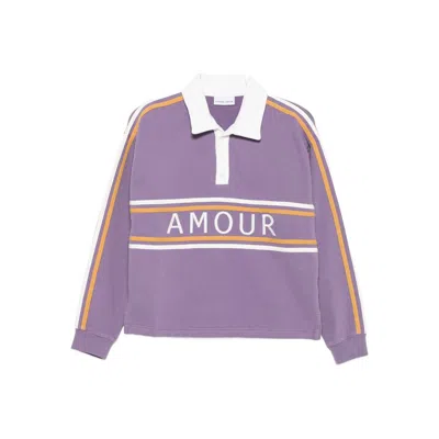 Maison Labiche Polo Collar Sweatshirt In Multi