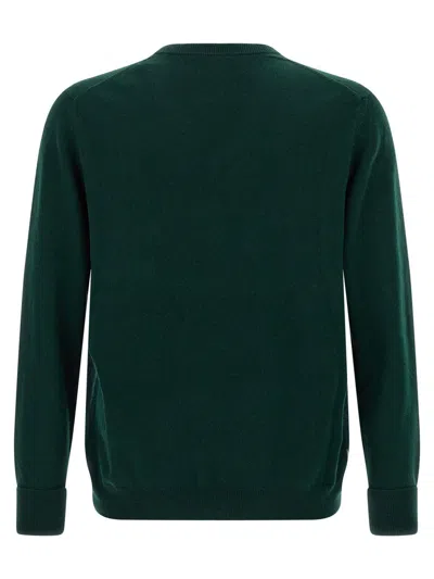 Ballantyne Argyle Pattern Sweater Sweaters And Cardigans Green In Green