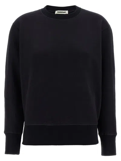 Darkpark You Ll Never Take Me Off Crew-neck Sweatshirt In Blue