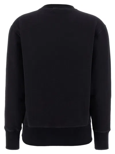 Darkpark You Ll Never Take Me Off Crew-neck Sweatshirt In Blue