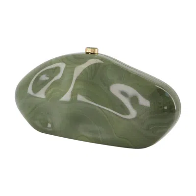 Cult Gaia The Caldera Clutch In Green