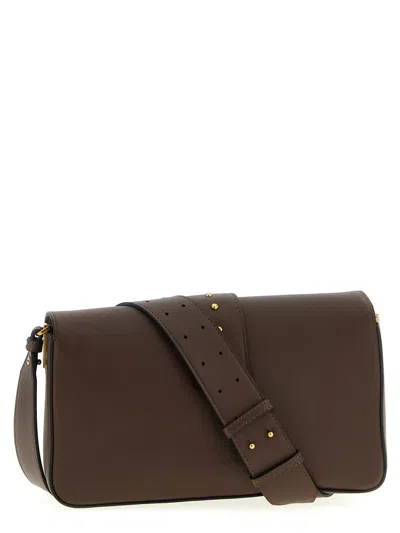 Pinko 'love One Classic' Crossbody Bag In Brown