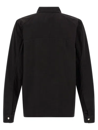 Thom Krom Snap-button Pocket Shirt In Black