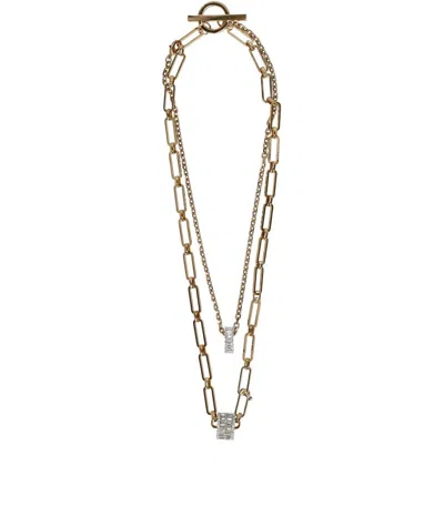 Weekend Max Mara Taranto Gold Necklace In Gold