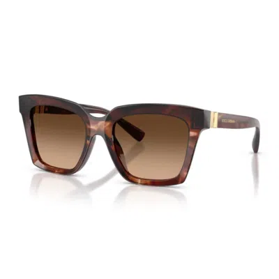 Dolce & Gabbana Dg4498 Dg Hinge Sunglasses In Brown