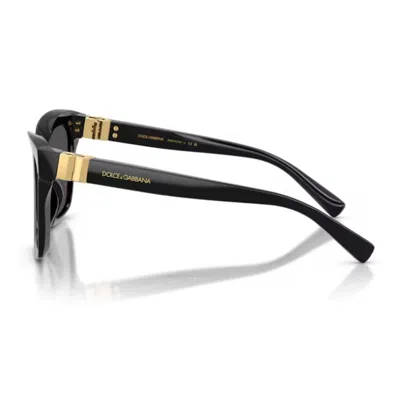 Dolce & Gabbana Dg4498 Dg Hinge Sunglasses In Black