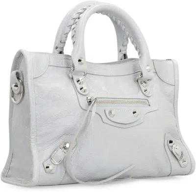 Balenciaga Women Le City Small Leather Shoulder Bag In Pink
