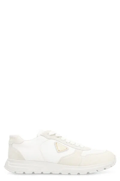 Prada Prax 2.0 Low-top Sneakers In White