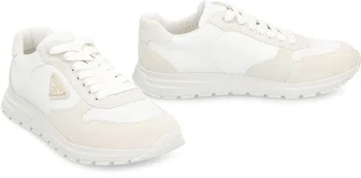 Prada Prax 2.0 Low-top Sneakers In White