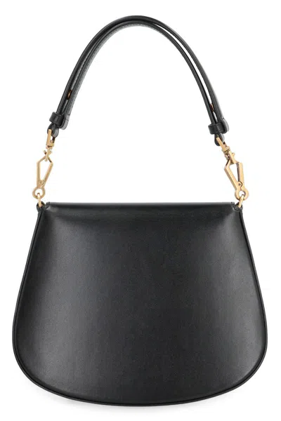 Saint Laurent Voltaire Leather Mini Handbag In Black
