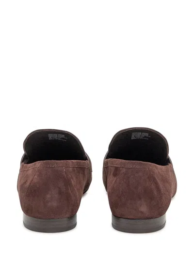 Tory Burch Eleanor Logo-plaque Loafers In Brown