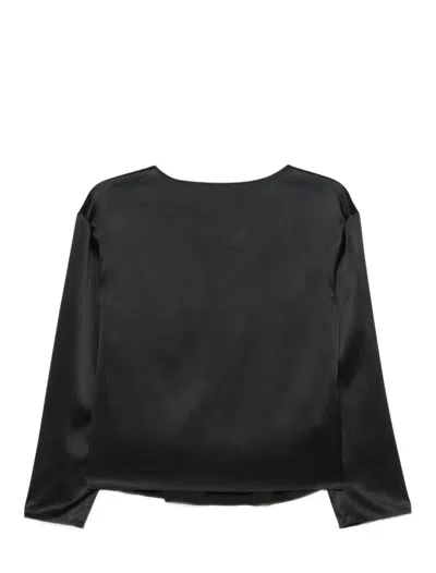 Emporio Armani Top  Woman Color Black In Black