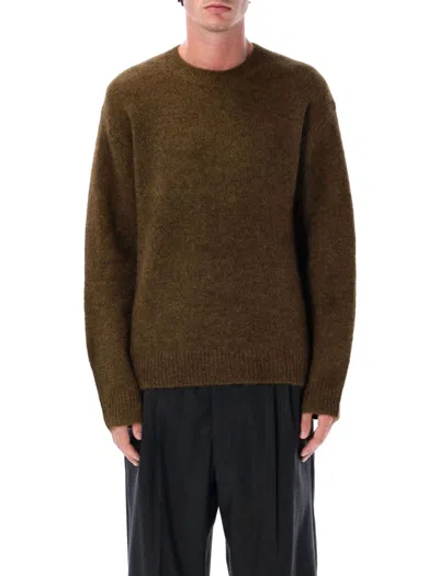 Berner Kuhl Drop Crew Alpaca Sweater In Green