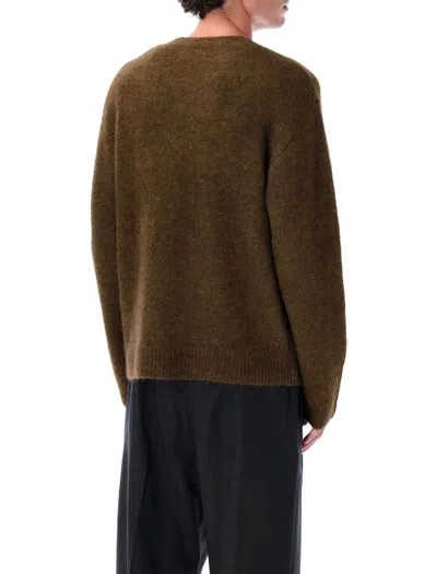 Berner Kuhl Drop Crew Alpaca Sweater In Green