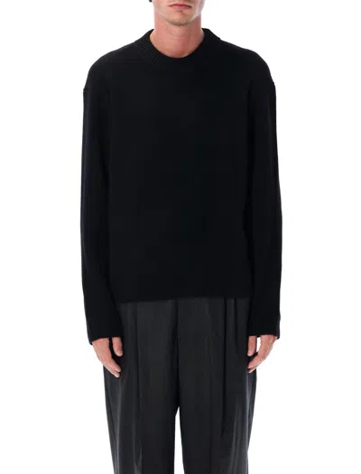 Berner Kuhl Black Officer Sweater In Black