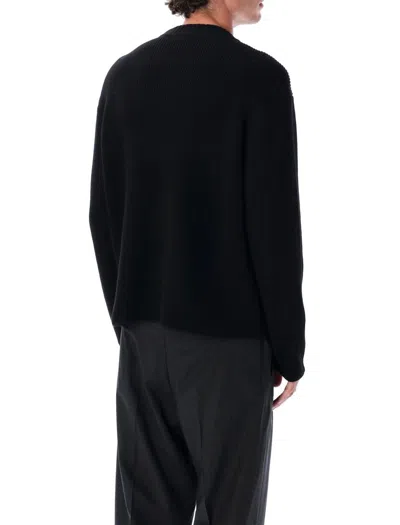 Berner Kuhl Black Officer Sweater In Black