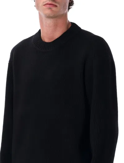 Berner Kuhl Black Officer Sweater In Black