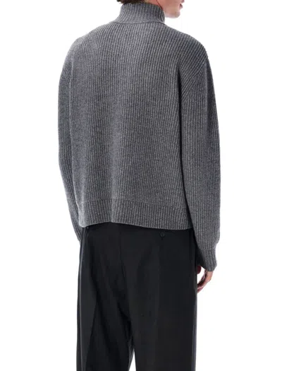 Berner Kuhl High Neck Long Sleeve Knitwear In Gray