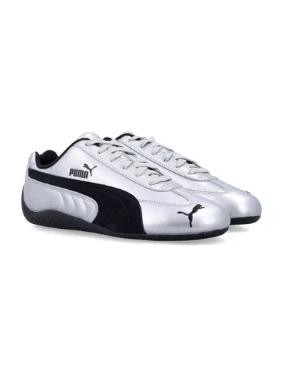 Puma Speedcat Metallic Sneaker In Black