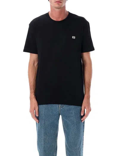 Valentino T-shirt With Signature Vlogo In Black