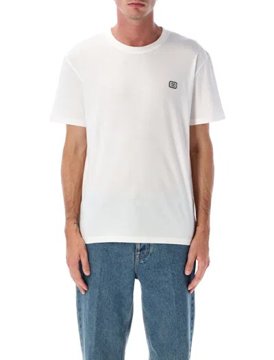 Valentino T-shirt With Vlogo Signature Patch In White