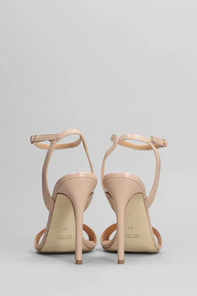 The Seller 100mm Leather Sandals In Neutral