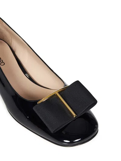 Tom Ford Flat Shoes In Black