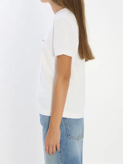 Jacquemus Relaxed-fit Cotton T-shirt With Subtle Logo In White