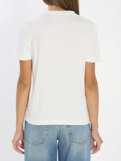 Jacquemus Relaxed-fit Cotton T-shirt With Subtle Logo In White