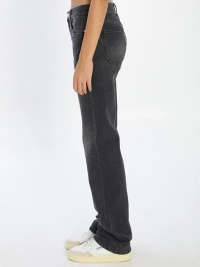 Haikure Flora Jeans Featuring Belt Loops In Black
